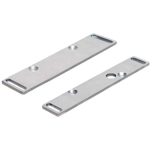 The Mounting plate set from . Suitable for: S400 safety hinge switch; Design of mounting device: Mounting plate; Type of fastening, at system: Through-hole mounting; Type of fastening, at device: Sc