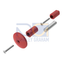The Extension from . Suitable for: L200 safety locking devices; Dimensions: 17 mm x 30 mm;