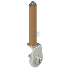 The Actuator from . Dimensions: 9 mm x 14 mm x 80 mm; Type of fastening: Through-hole mounting; Design: Straight; Area of application: Heavy duty; Mounting bore holes: 90&deg; to key direction; Material