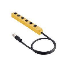 Suitable for: MLD 335, MLD 535 multiple light beam safety devices; Supply voltage: 24 V, DC, -20 ... 20 %; Number of connections: 7 Piece(s); Connection: Cable with connector, M12, 500 mm; Type of fa