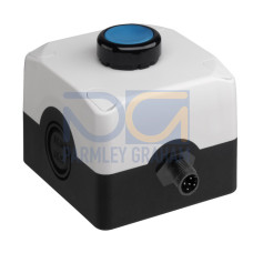 Switching current via button: 1 ... 1,000 mA; Housing material: Glass fiber reinforced (PPS), self-extinguishing; Clamping plate material: Stainless steel; Degree of protection: IP 67, IP 69K