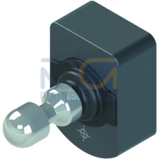 Code type: Unique code; Encoding level: High, EN ISO 14119; Dimensions: 40 mm x 48.1 mm x 59.4 mm; Housing material: Plastic; Housing color: Black; Type of fastening: Through-hole mounting