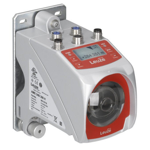 Optical distance sensor Pre-mounted with: Mounting plate; Light source: Laser; Protection class: 2; Measurement range: 200 ... 120,000 mm; Absolute measurement accuracy: 2 mm; Reproducibility (3 sigm