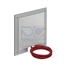 The Reflector from . Supply voltage: 230 V, AC; Design: Rectangular; Reflective surface: 500 mm x 500 mm; Base material: Aluminum; Fastening: Mounting plate, Through-hole mounting; Special design: H