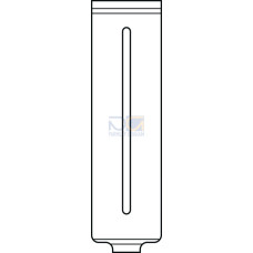 The Slit diaphragm from . Dimensions: 13,5 mm x 48 mm; Type of fastening: Clampable;