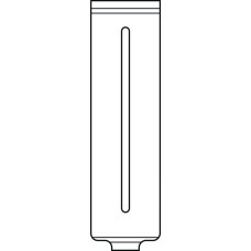 The Slit diaphragm from . Dimensions: 13,5 mm x 48 mm; Type of fastening: Clampable;