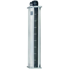 Suitable for: CML700i light curtains, CSL 505 light curtains, CSL 710 light curtains; Design of mounting device: Air wipe unit with cross-flow fan; Fastening, at system: Mounting arms with M8 bore ho