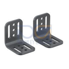 The Mounting bracket set from . Mounting bracket, at system: Through-hole mounting; Mounting bracket, at device: Screw type; Material: Metal;