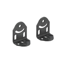 The Mounting bracket from . Suitable for: UM60 deflecting mirror; Mounting bracket, at system: Through-hole mounting; Mounting bracket, at device: Screw type; Material: Metal;