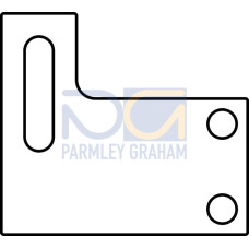 Suitable for: 61/63 series sensors; Design of mounting device: Mounting plate; Fastening, at system: Through-hole mounting; Mounting bracket, at device: Screw type; Type of mounting device: Rigid; Ma