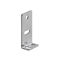 The Mounting device from . Suitable for: 2 series sensors; Design of mounting device: Angle, L-shape; Mounting bracket, at system: Through-hole mounting; Mounting bracket, at device: Screw type; Typ