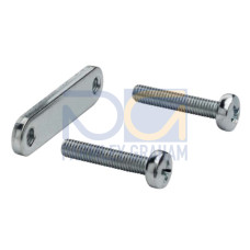 The Mounting strap set from . Contains: 10x; Suitable for: 3B series sensors; Design of mounting device: Retaining clip; Mounting bracket, at system: Through-hole mounting; Mounting bracket, at devi