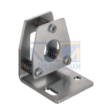 The Adjustment fastening part from . Suitable for: 318 series sensors, 418 series sensors; Design of mounting device: Mounting plate; Mounting bracket, at system: Through-hole mounting; Mounting bra