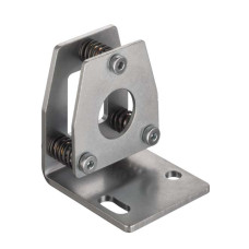 The Adjustment fastening part from . Suitable for: 318 series sensors, 418 series sensors; Design of mounting device: Mounting plate; Mounting bracket, at system: Through-hole mounting; Mounting bra