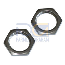 The Fastening from . Contains: 2x M18 mounting nut; Suitable for: 328 series sensors, Sensors with M18 design; Design of mounting device: Mounting clamp; Mounting bracket, at system: For 18 mm rod,