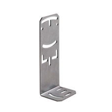 Mounting device Suitable for: 46B series sensors, 46C series sensors; Design of mounting device: Angle, L-shape; Fastening, at system: Through-hole mounting; Mounting bracket, at device: Screw type;