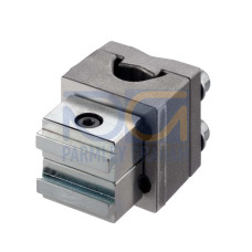 The Mounting device from . Suitable for: LxS light section sensors; Design of mounting device: Mounting system; Mounting bracket, at system: For 16 mm rod, For 14 mm rod, For 12 mm rod; Mounting bra