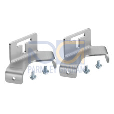 Suitable for: CML700i light curtains; Design of mounting device: Bracket mounting; Fastening, at system: Through-hole mounting, T slotted hole; Mounting bracket, at device: Screw type, Sliding block;