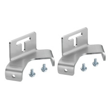 Suitable for: CML700i light curtains; Design of mounting device: Bracket mounting; Fastening, at system: Through-hole mounting, T slotted hole; Mounting bracket, at device: Screw type, Sliding block;