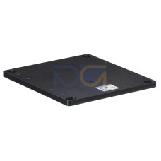 The Adapter plate from . Suitable for: RSL 400 safety laser scanner, BTU804MA mounting plate; Dimensions: 90 mm x 22 mm x 157 mm; Color: Black; Type of fastening, at system: Through-hole mounting; T