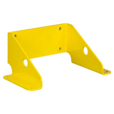 The Mounting bracket from . Suitable for: RSL 400 safety laser scanner; Color: Yellow, RAL 1021; Type of fastening, at system: Through-hole mounting; Type of fastening, at device: Screw type; Materi