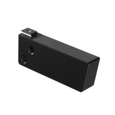 The Mounting device from . Suitable for: 61/63 series sensors; Design of mounting device: Mounting plate; Mounting bracket, at system: Through-hole mounting; Mounting bracket, at device: Groove moun