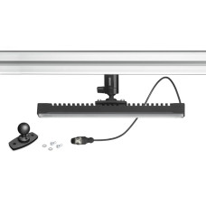 Suitable for: Illumination IL BA 012 ...; Fastening, at system: Screw type; Mounting bracket, at device: Spherical head; Material: Aluminum