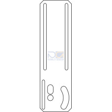 Suitable for: Reflector (M)TKS 40x60; Design of mounting device: Mounting plate; Fastening, at system: Through-hole mounting; Mounting bracket, at device: Screw type; Type of mounting device: Rigid;