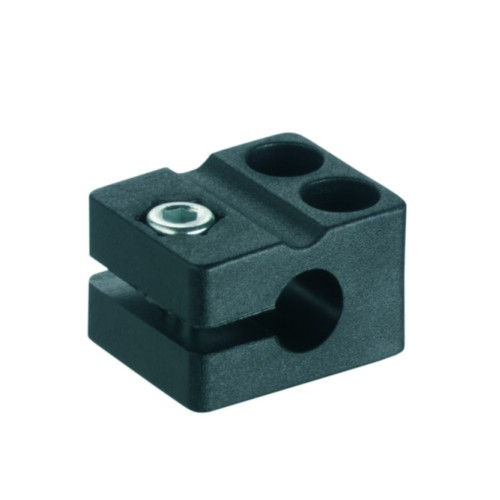 The Clamp from .  Suitable for: Sensors with M4 design, 204 series sensors; Diameter, inner: 5 mm; Design of mounting device: Mounting clamp; Fastening, at system: Through-hole mounting; Mounting br