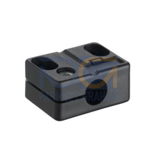 The Clamp from . Suitable for: 212 series sensors, 412 series sensors; Diameter, inner: 12 mm; Design of mounting device: Mounting clamp; Mounting bracket, at system: Through-hole mounting; Mounting