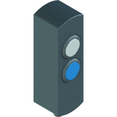 Switching current via button: 0 ... 550 mA; Housing material: Glass fiber reinforced, self-extinguishing, shock-resistant; Degree of protection: IP 65