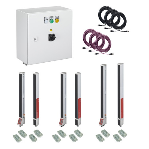 Operating range: 0.1 ... 4.5 m, Guaranteed operating range; Operating range limit: 0.1 ... 6 m, Typical operating range; Measurement field length 1: 800 mm; Measurement field length 2: 480 mm; Measur