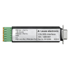 The Module from . Suitable for: CSL 505 light curtains; Connection: Sub-D; Functions: Configuration and test device;