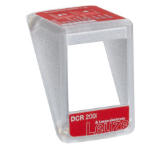 The Cover hood from . Suitable for: DCR 200i series stationary 2D-code readers; Housing material: Plastic; Optics cover: Plastic;