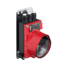 The Optical data transmission from . Pre-mounted: Mounting plate; Working range: 200 ... 200.000 mm; Usable opening angle, transmitter: 1 °; Supply voltage: 18 ... 30 V, DC; Interface: CANopen, Devi