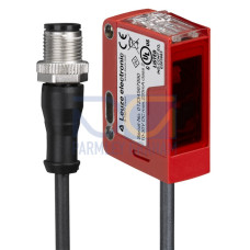 Application: Detection of bottle and can containers; Special version: Teach input; Operating range limit, white 90%: 0.05 ... 0.45 m; Light source: LED, Red; Supply voltage: 12 ... 30 V, DC; Digital