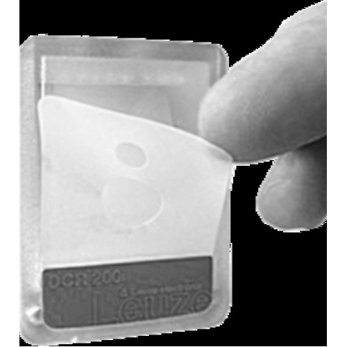 The Film from . Type: Diffusor foil for increased scatter of the LED illumination; Suitable for: DCR 200i series stationary 2D-code readers;
