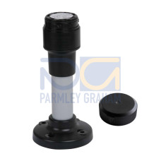 The Signaling column element from . Connection: Terminal, Push-in technology; Diameter: 40 mm; Length: 434 mm; Material: Plastic, Metal; Design: Base mountingCylindrical; Mounting bracket, at system