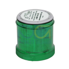 The Signaling column element from . Signaling: Optical; Supply voltage: 24 V, AC/DC; Current consumption, max.: 58 mA; Design: Cylindrical; Diameter: 70 mm; Fastening: Bayonet system; Illuminant: LE