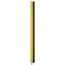 Type: 4, IEC/EN 61496; SIL: 3, IEC 61508; Resolution: 17 mm; Protective field height: 900 mm; Operating range: 0.5 ... 3 m; Connection: Cable with connector, M12, Metal, 4 -pin, 200 mm, PUR; Dimension