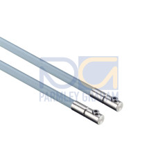 The Glass fiber optics for throughbeam operation from . Operating principle: Throughbeam principle; Light beam exit: Lateral without lens; Fiber core: Multiple fiber core; Design: Cylindrical; Outer