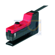 The Forked photoelectric sensor from . Label width: 2 mm; Label gap: 2 mm; Medium: Not transparent; Light source: LED, Infrared; Switching frequency: 10.000 Hz; Supply voltage: 10 ... 30 V, DC; Digi