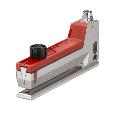The Forked photoelectric sensor from . Label width: 2 mm; Label gap: 2 mm; Medium: Not transparent; Light source: LED, Infrared; Switching frequency: 10.000 Hz; Supply voltage: 10 ... 30 V, DC; Digi