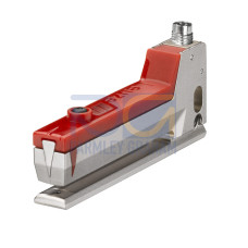 The Forked photoelectric sensor from . Label width: 2 mm; Label gap: 2 mm; Medium: Not transparent; Light source: LED, Infrared; Switching frequency: 10.000 Hz; Supply voltage: 10 ... 30 V, DC; Digi