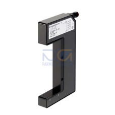 The Forked photoelectric sensor from . Measurement field length: 25 mm; System resolution: a: 0.1 mm (mode 1 ... 5), b: 0.014mm (Mode 7); Supply voltage: 10 ... 30 V, DC; Interface: RS 422; Connecti