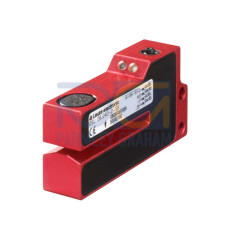 The Ultrasonic forked sensor from . Label width: 10 mm; Label gap: 2 mm; Medium: Transparent and not transparent; Supply voltage: 10 ... 30 V, DC; Digital switching outputs: 2 Piece(s); Digital swit