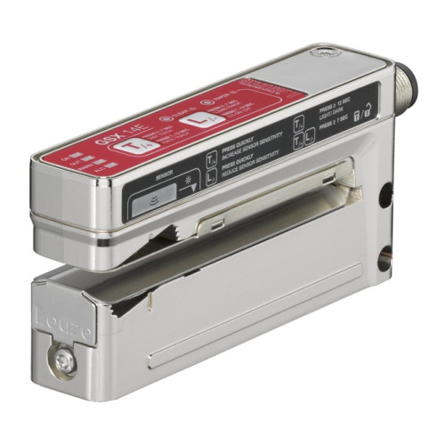 Principle of physics: optical and ultrasonics; Application: Detection of non-transparent labels, Detection of transparent labels; Label width, min.: 4 mm ultrasonics / 2 mm optical; Label gap, min.: