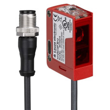 Pre-mounted with: Mounting system; Special version: Article set, Permanently set range 300 mm, Suppression of HF illumination (LED); Operating range limit: 0 ... 1.3 m; Light source: LED, Infrared; Su