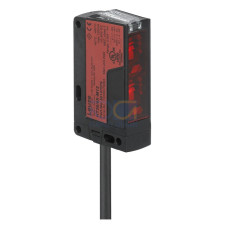 Operating range limit: 0.01 ... 2.5 m; Light source: LED, Red; Supply voltage: 10 ... 30 V, DC; Digital switching outputs: 1 Piece(s); Switching output 1: Transistor, NPN, Dark switching; Switching f