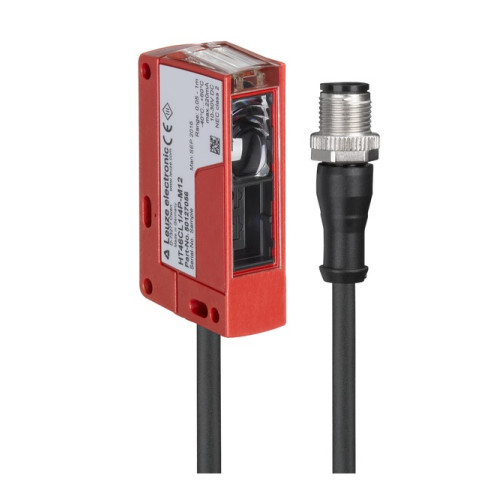 Diffuse sensor with background suppression Operating range limit: 0.05 ... 1.2 m; Light source: Laser, Red; Protection class: 2; Supply voltage: 10 ... 30 V, DC; Digital switching outputs: 2 Piece(s)